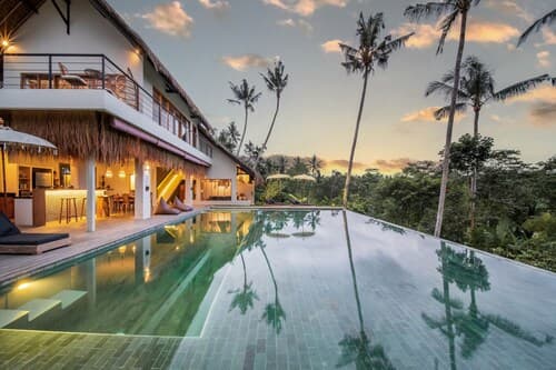 New!ubud Hideaway 6BR Villa w/ Ricefield View