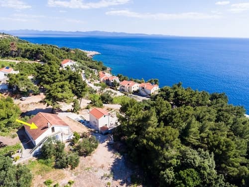 Holiday Home Blue Vineyard- Three Bedroom House With Terrace and Sea View