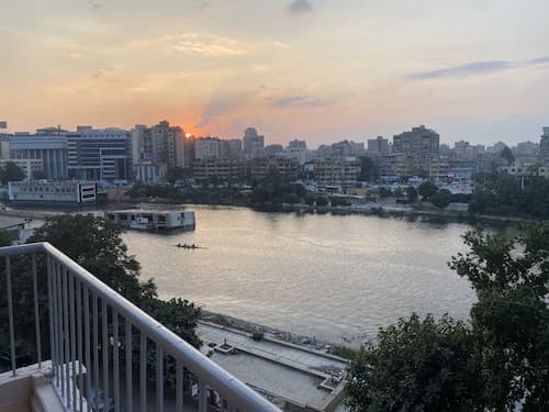 Nile View Apartment - Sleeps 4 & Balcony