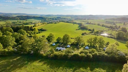 Glamping in Stunning Bell Tent in Bohemia