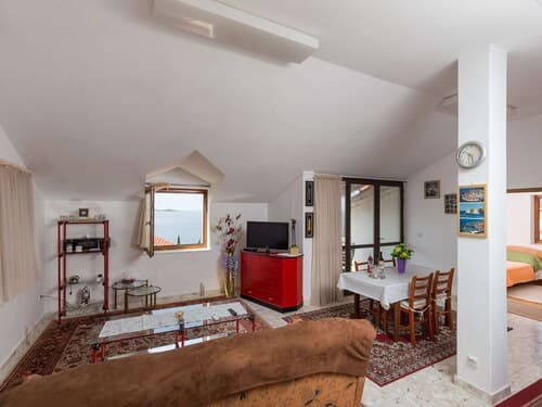 Apartments Kisic - Two-bedroom Apartment With Balcony and Sea View