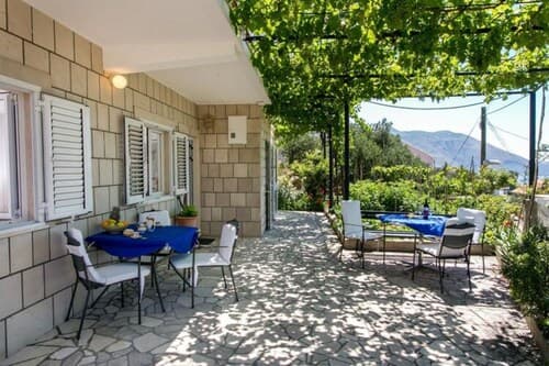 Apartments Olive - Comfort One Bedroom Apartment With Terrace and Sea View - Popolica 50