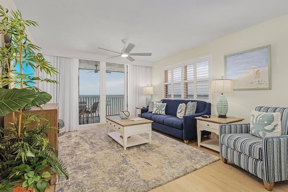 Welcome To Beach Villa's # 406 Vacation Rental - 250 Estero Blvd 2 Bedroom Condo by RedAwning