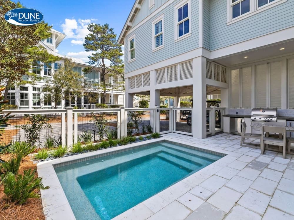 'sapphire Sunset" 6br/6.5bth + 6 Seater Golf Cart In The Lake District Of Watercolor 6 Bedroom Home by RedAwning
