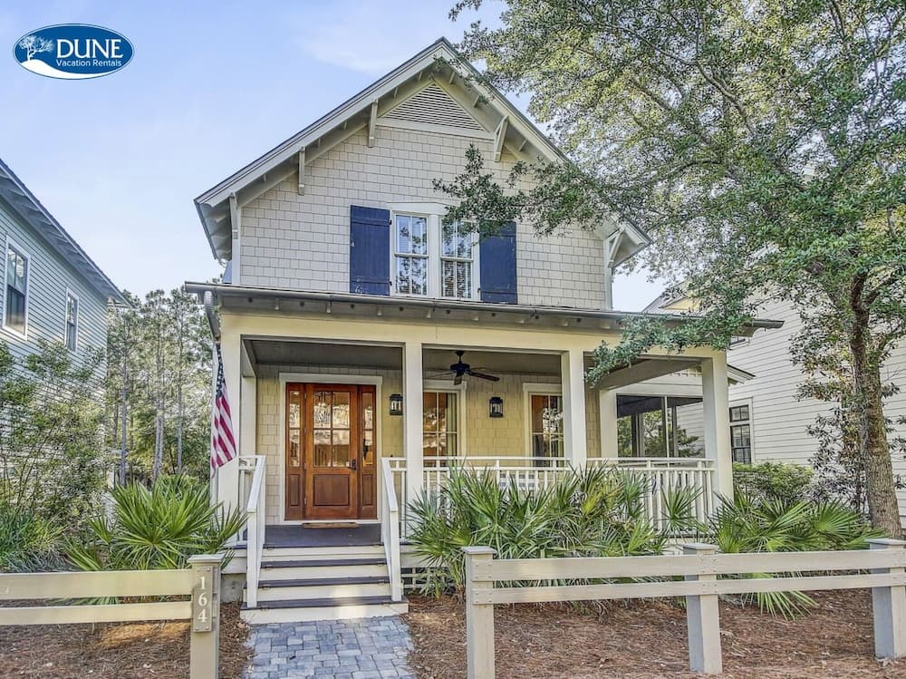 Steps From Lazy River At Camp Watercolor 164 Pond Cypress Luxurious Decor 4 Br, Slps 10 4 Bedroom Home by RedAwning
