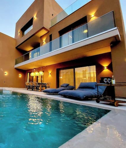 Salina SPA Villas - with PRIVATE ECO-POOL, SAUNA & Hot Tub