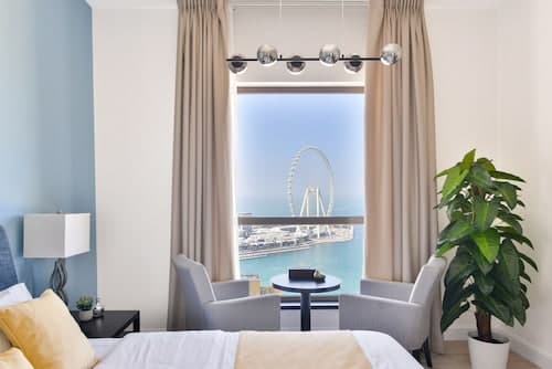 Luxury JBR Shams - Full Sea View - Free Beach Resorts Access!