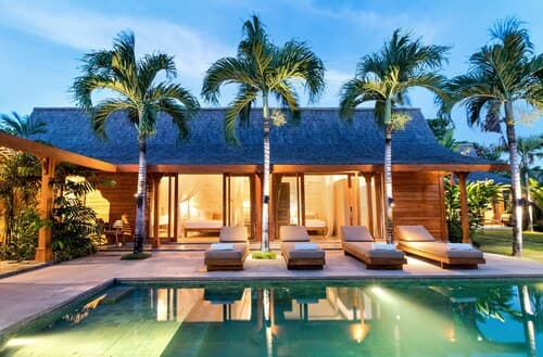Peaceful 4 Bedrooms Private Pool Villas Rice Field View