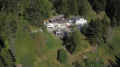Waldhotel Fletschhorn Private Whole Hotel in Saas-Fee: 360 Alpine Views & Sauna