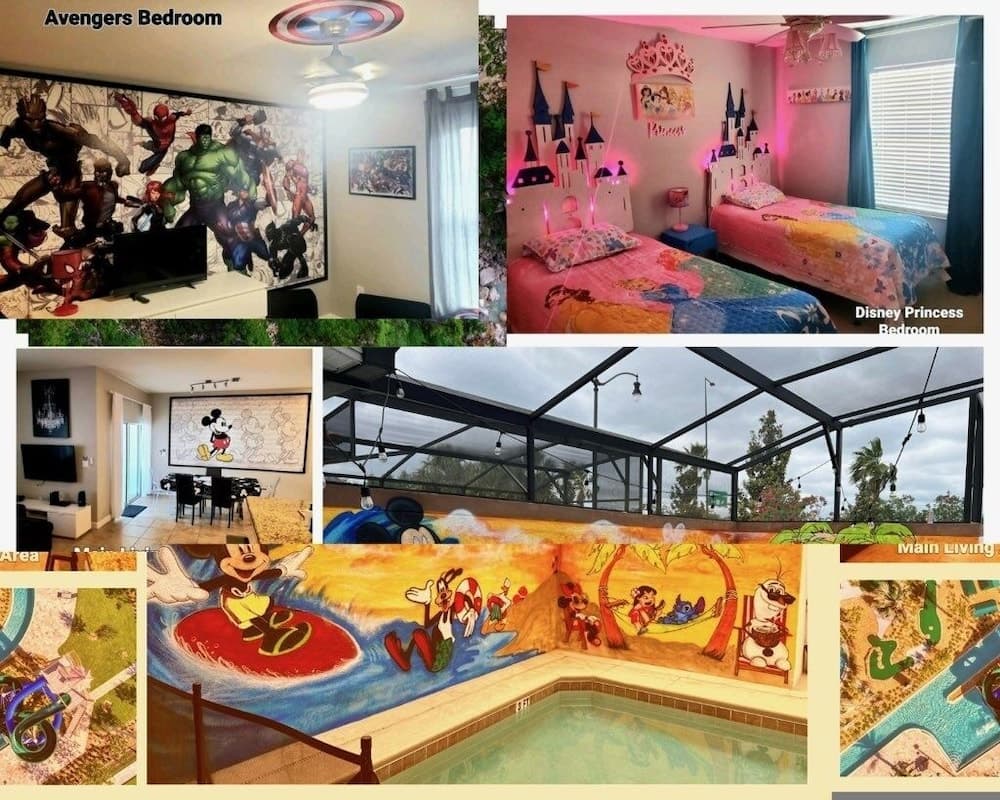 Mickey's Magical Kingdom 4 Bedroom Townhouse by RedAwning
