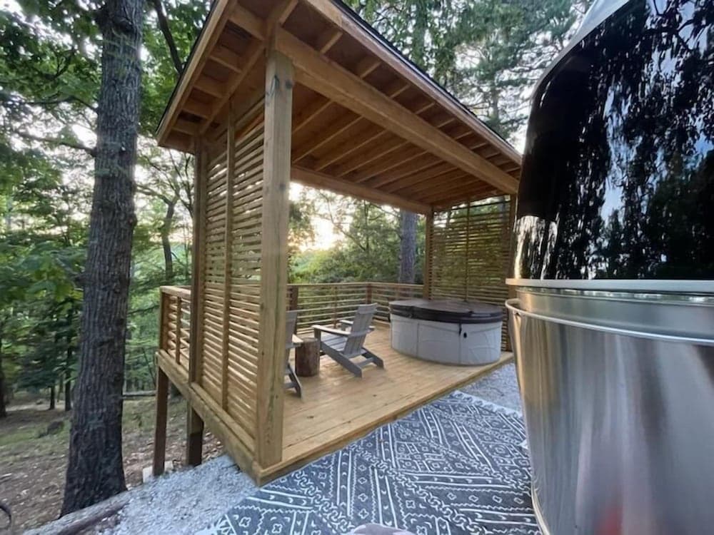 Airstream with Sunset Deck
