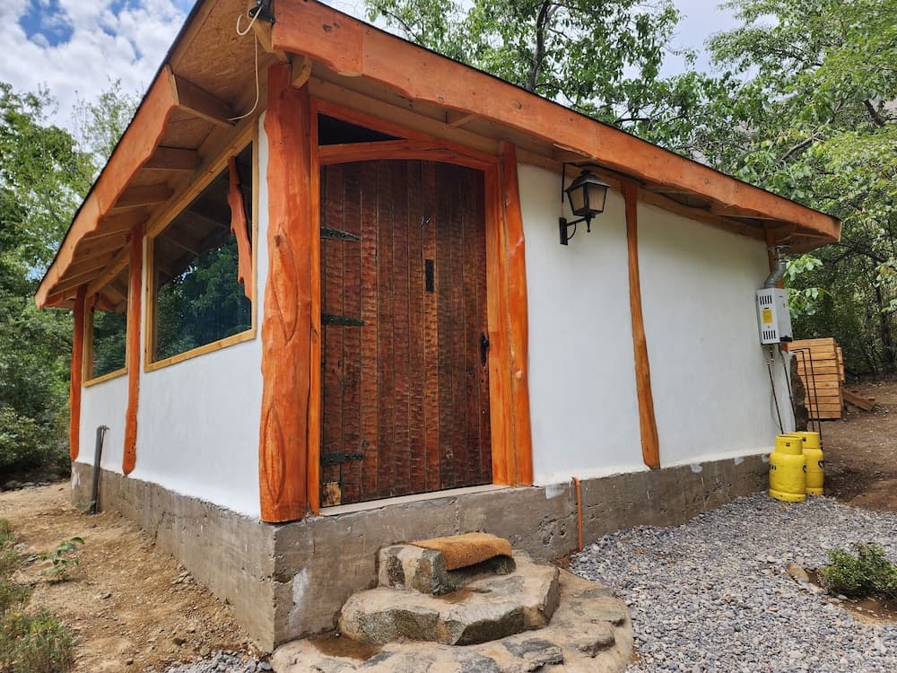 Cabaña de montaña (jacuzzi exterior)