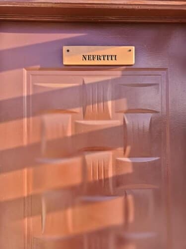 Nefertiti pyramids view -