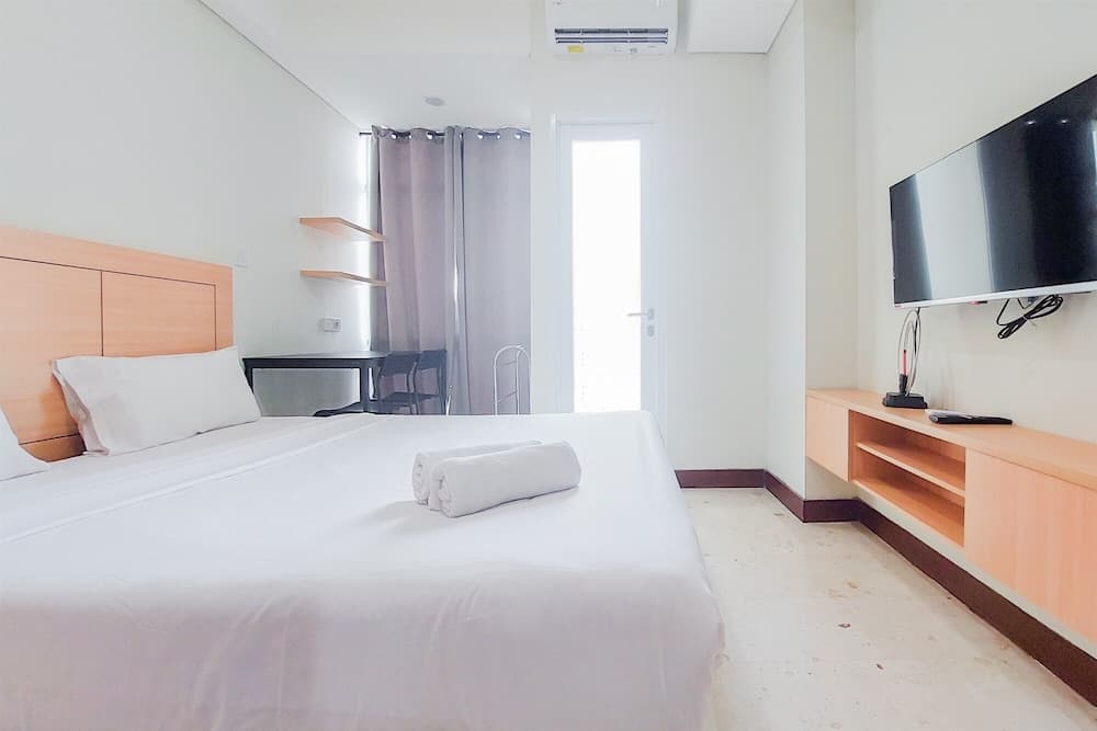 Warm And Simply Look Studio Apartment At B Residence
