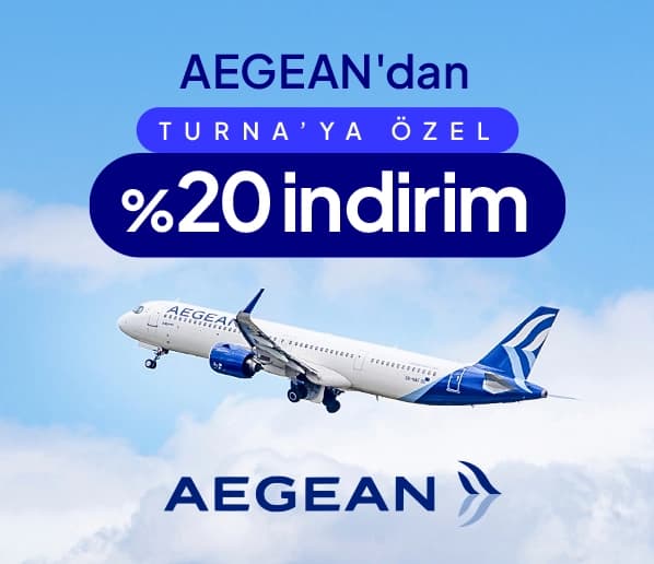 AEGEAN’dan Turna’ya Özel %20 İndirim Fırsatı!
