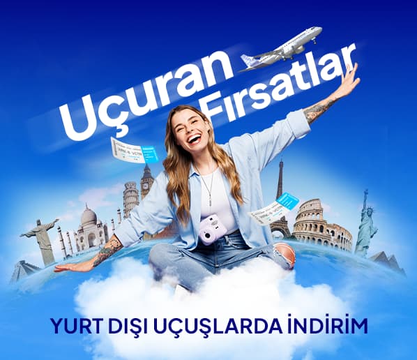 Turna’ya Özel Yurt Dışı Uçak Biletlerinde Tek Günlük İndirim Fırsatı!