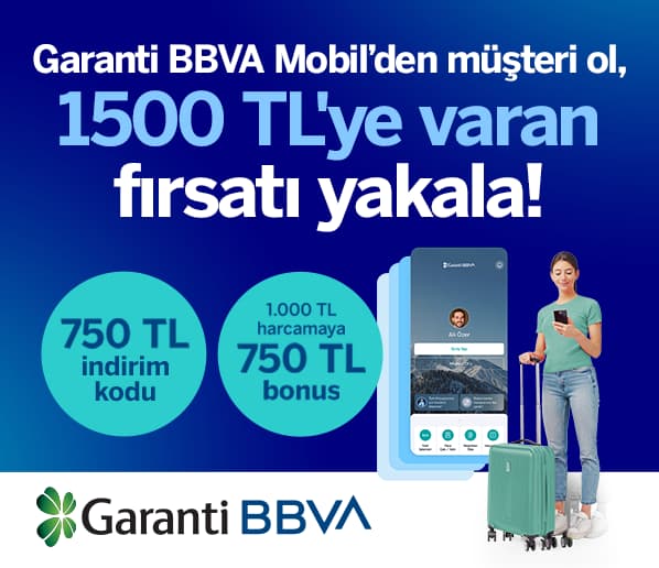 Mobil’den Garanti BBVA’lı Ol, Turna’da 1.500 TL’ye Varan Fırsatları Yakala