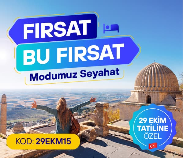 Yurt İçi Otellerinde %15 İndirim