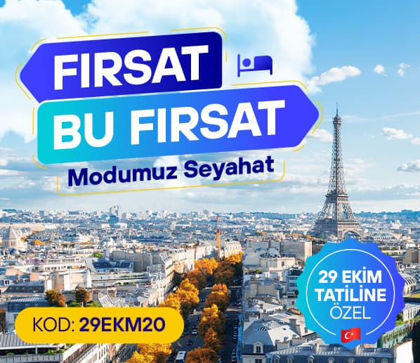 Yurt Dışı Otellerinde %20 İndirim